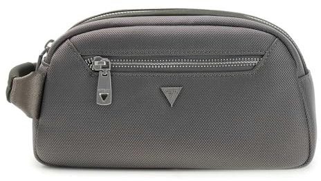GUESS Kulturbeutel Berna Necessaire Military Green grüngrau