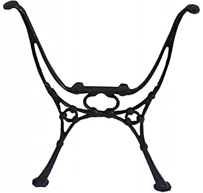 QLS Tischbein Tischgestell Tischkufen Tischfuß Tischuntergestell aus Gusseisen Retro Tischkufe Tischbeine Table Leg 1 STK