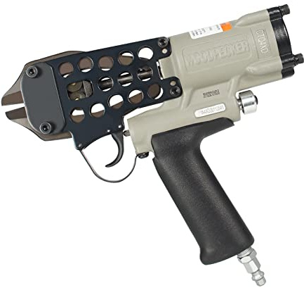 Woodpecker CTQ4XD Pneum. Drahtschneider 4mm Alu-Guss für Industrie & Stahl | Verstärkter Zylinder, gehärtete Klinge, 1-Sek.-Schnitt, robust, leicht, ergonomisch, für Stahldraht, Gitter und Armierung