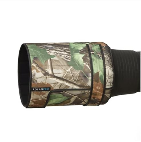 Rolanpro Parasol Plegable para Objetivo de teleobjetivo para Canon, Nikon, Sony, Sigma, Tamron, 500 mm, f/4 SLR (M)-#5, Verde Selva, Impermeable