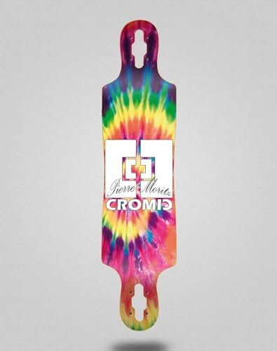 Cromic Skate Skateboard Longboard Deck 40x9 Pierre Moritz Tie Dye