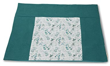 ULLENBOOM Wickelauflagenbezug 75x85 cm - Waschbar und aus reiner Baumwolle | 100% Baumwolle, Alle Materialien OEKO-TEX zertifiziert, Made in EU, Schadstoffgeprüft, waschbar, Bezug für Wickelunterlage