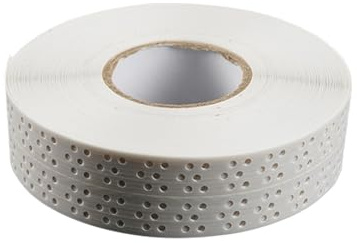 Funnytek Drywall Tape, 40 m x 5 cm PVC Plasterboard Joint Tape, Self-Adhesive Drywall Tape, Edge Protection, Sealing Tape for Wall Corners, Repair Wall Cracks
