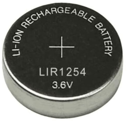 BenjiPower - Piles Bouton LIR1254 Rechargeable - Remplace Les Piles Bouton CP1254