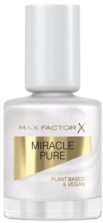 Max Factor Miracle Pure Nail, hochglänzender, farbintensiver Nagellack mit dem Schimmer von heilenden Kristallen und pflegenden Inhaltsstoffen, Fb. 095 Opal Coat