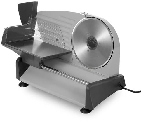 Trancheuse à Viande Commerciale, Lame en Acier Inoxydable, Machine de Travail à Haute efficacité pour le Bœuf Gras, la Viande D'agneau, le Fromage, les Légumes, le Jambon et les
