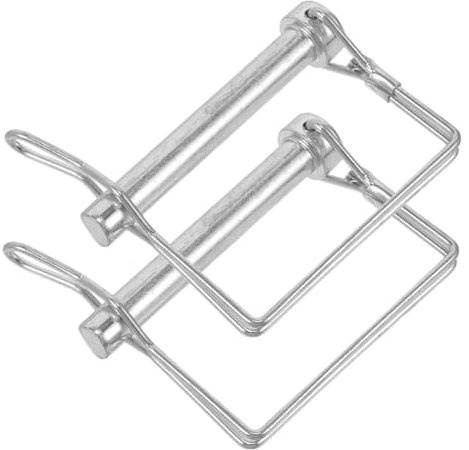 JECOMPRIS 2pièces Goupille De Verrouillage Carrée Goupille De Remorque Sécurisée Pour Attelage De Camion Pour Applications De Jardinage Traction