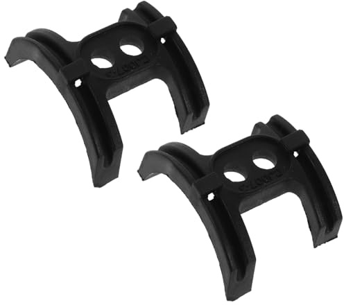 Toddmomy 2 Piezas Guía De Alambre del Marco para Bicicleta Guía De Cables De Pedalier Antifricción Componentes De Bicicleta Gestión De Cables y Montaña con Tornillos De Plástico