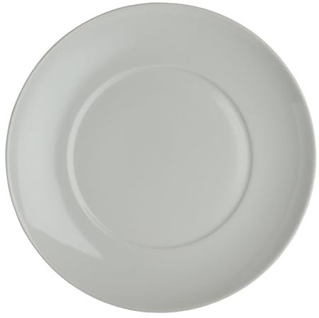 We Can Source It Essence Plate 20.3cm 8 inch Box of 36 Vitrified Porcelain Side Plates Perfect for Starters Desserts Small Courses Casual Dining Cafes Banquets and Professional Food Service Use