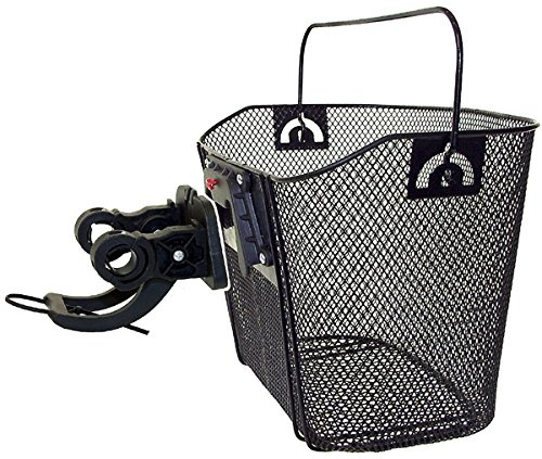 M-Wave Fahrrad Drahtkorb mit Clip On Halter Abnehmbar Neu