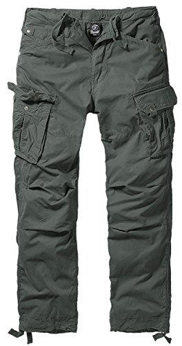 Brandit Columbia Mountain Vintage cargobyxor byxor, antracit, L