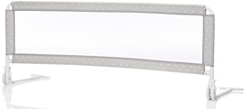Fillikid Bettschutzgitter Exklusiv | Rausfallschutz für Kinder 135 cm x 50 cm | Kinder-Bettgitter mit rutschsicherer Halterung | extra hohes, klappbares Bettgitter für Betten & Boxspringbetten