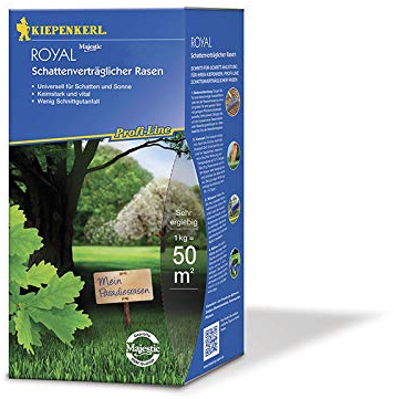 Kiepenkerl Schattenrasen 'Royal' | Universell für Schatten und Sonne | keimstark | 1 kg Packung