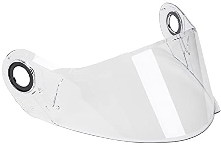 Ronyme de visière de Casque à Moto Rabattable Anti-Rayures pour Casques intégraux LS2 FF370 FF325, matériau PC, Anti-Rayures, Transparent