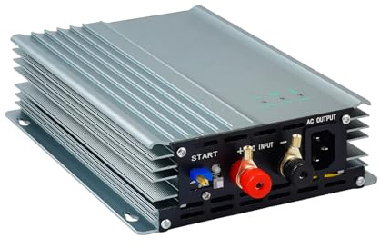 SOGTICPS 500 W netzgekoppelter Wechselrichter DC16 V - 28 V MPPT Reiner Sinus AC230 V Ausgang für 12 V Solarmodule, einstellbare 12 V Batterieentladung