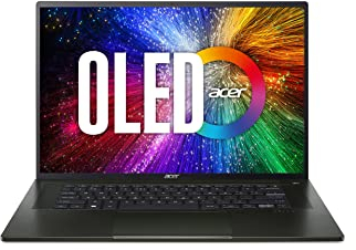 acer Swift Edge (SFA16-41-R8GY) Ultrathin/Laptop | 16 Display | AMD Ryzen 7 6800U | 16 GB RAM | 1 TB SSD | AMD Radeon Grafik | Windows 11 | QWERTZ Tastatur | schwarz