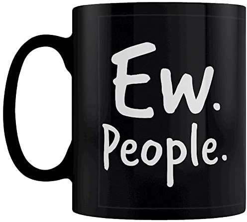 Grindstore Ew. People. Mug Tafelbecher Schwarz