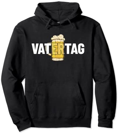 Vatertag Bollerwagen Pils Bier Papa Vater Vatertag Pullover Hoodie