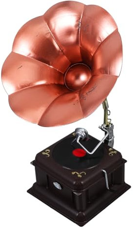 IMIKEYA Vintage Cd-Player Schallplatten für Shop Bar Zuhause