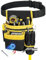 Cinturón de Herramientas, Porta Herramientas Cintura, Magnética Cinturon Portaherramientas Ajustable con 12/28 Bolsillos para Hombre, Electricistas, Carpinteros, Trabajadores de Construcción