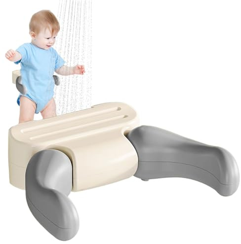 Supporto per la Doccia in Piedi Assistenza Per Stare In Piedi E Portatile | Supporto Doccia A Parete Adatto A per Bagno, Casa, Viaggio, Hotel, Supporto a Parete