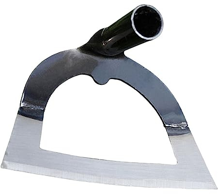 Toddmomy Houe de Jardin Robuste Acier Inoxydable Outil de Désherbage Lourd Polyvalent pour Jardinage Ameublissement Sol Plantation et Culture de Légumes à