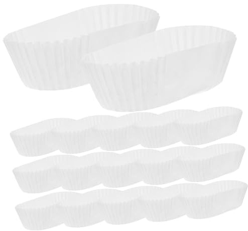 POPETPOP Pirottini Di Carta Per Muffin e Cupcake Resistenti Al Grasso, Monouso Per Cottura Ad Alta Temperatura, Design Liscio Per Feste e Ristorazione, Confezione Da 1000 Pezzi