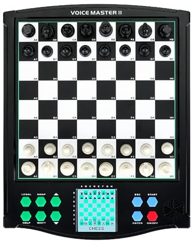 Set Di Scacchi Elettronici Touchscreen Con Schermo LCD, AI Integrata Non Richiede Connessione Internet, Impostazioni Multiple Di Competizione, Modalità Di Insegnamento Con Guida Vocale, Funzione Di Sa