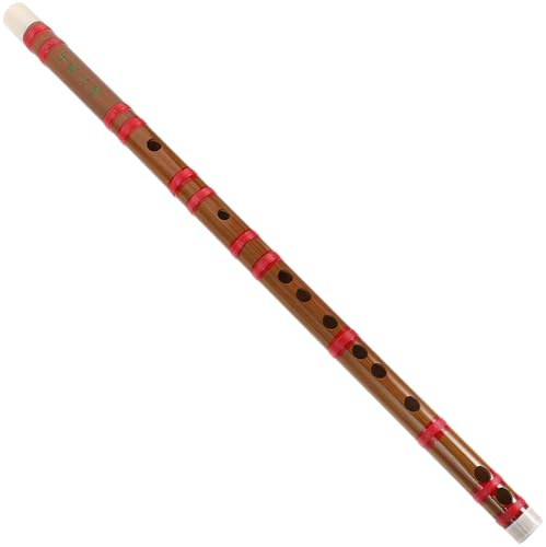 Gatuida Bambusflöte für Anfänger Lange Traditionelle Flöte aus Bambus Chinesisches Musikinstrument Leicht Erlernbar Geeignet für Schüler und Musikbegeisterte