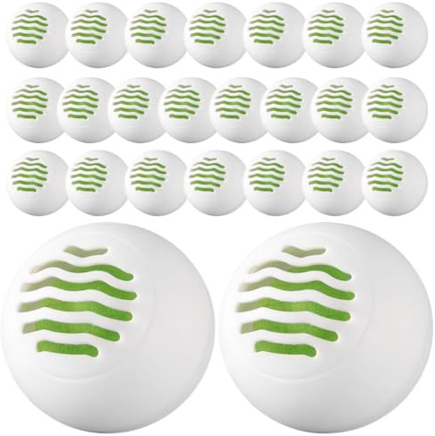 SILENRADAWN Désodorisants pour Baskets Lot de 24 Boules, Neutralisation D’Odeurs pour Chaussures, Paquet de Sport et Placards, Parfum Frais Longue Durée, Anti-Odeurs de Pieds
