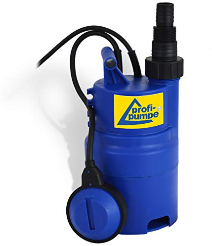 Bomba para Aguas LIMPIAS - Bomba DE Agua Sumergible Lluvia-Star Barril 400, Bomba ELECTRICA Sumergible - Bomba para Jardin, con Cable DE 10m, Interruptor DE Flotador y Filtro COLADOR Interno