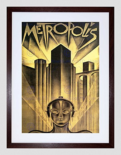The Art Stop MOVIE FILM METROPOLIS SCI FI DRAMA DYSTOPIA UTOPIA LANG FRAMED PRINT B12X5545