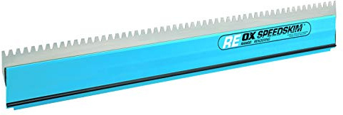 OX Speedskim Stainless Steel Notched Rendering blade only - REBL450mm
