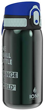 Ion8 Auslaufsichere Designerflasche, Vakuumisolierter Edelstahl, 320ml (11oz), Brunswick Grün