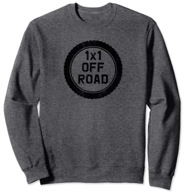 1x1 Off-Road-Shirt – Einrad-Shirt – Einradfahrer Shirt Sweatshirt
