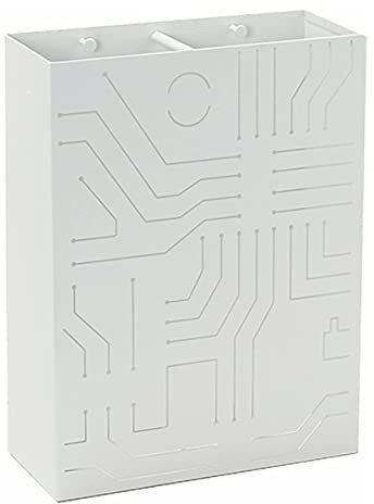 Schirmständer Rechteckiger Metall-Schirmständer, Moderner, Einfacher Regenschirmständer, Regenschirmhalter Für Home-Office-Hotelbars Regenschirmständer Modern (Color : White, Size : 30 * 13 * 40cm)
