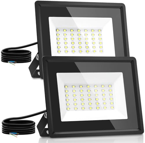 Aigostar LED-strålkastare 30 W 4000K 2 Styck