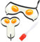IKOPFLN 2 Pezzi Padella per frittata, cuoci uova, tegamino per uova, stampi per pancake, Stampo per Frittata in Acciaio Inossidabile, B