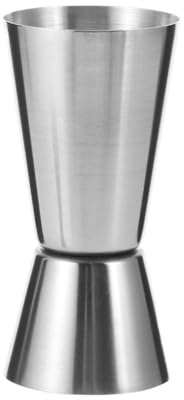 Taza de medición de doble disparo de acero inoxidable, taza de cóctel, utensilios de cocina, herramientas de bar (30-50 ml)
