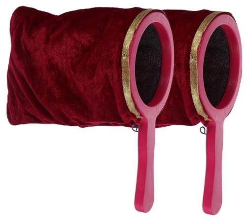 NOLITOY 2 pièces Sac à Change avec Poignée Compacte et Fermeture Éclair pour Tours Illusionnistes Léger et Facile à Transporter Accessoire de Scène pour Spectacles et Fêtes Lot