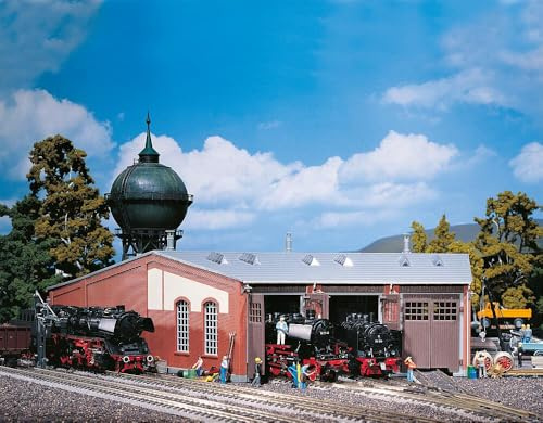 FALLER 120177 - Ringlokschuppen, 3-ständig, Medium