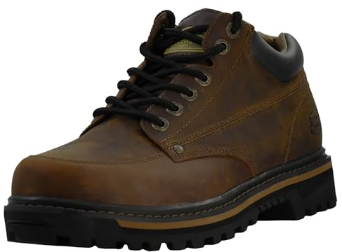 Skechers mens Mariner industrial and construction shoes, Dark Brown, 11 US