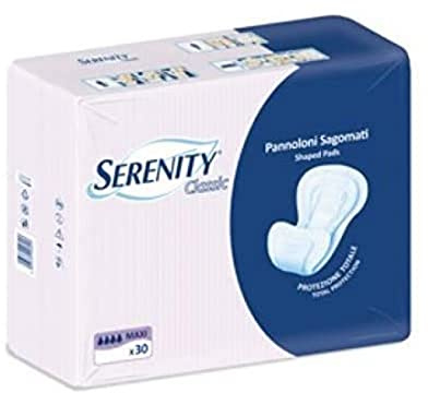 Serenity Soft Dry Pannolone Sagomato Maxi 30 pezzi