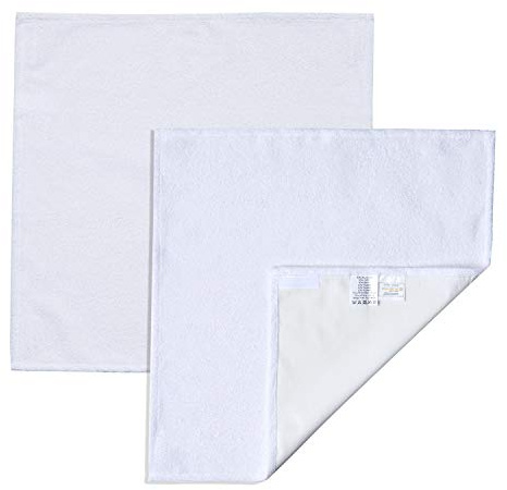 Skötöverdrag för baby 70 x 80 från nordic coast | Tvättmaskin lämplig och med tvättbart överdrag skötdyna (vit XL)