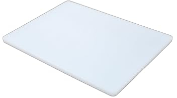 aro Tagliere, Polietilene, 40 x 30 cm, bianco, Ideale per Tutti gli Alimenti, Bianco