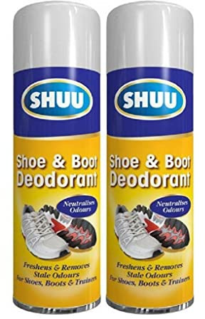 300ml Shoe & Boot Deodorant Spray Smell Remover for Foot Neutralizes Odor Sprays UK (2)