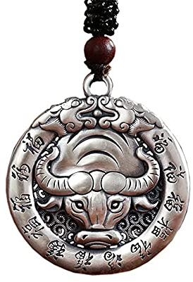 PAMTIER Herr 12 kinesiska stjärntecken hänge halsband stjärntecken smycken nyckelben kedja, metall, metall