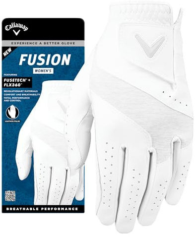 Callaway Golf Herren Fusion 24 Cabretta Leder Golfhandschuh