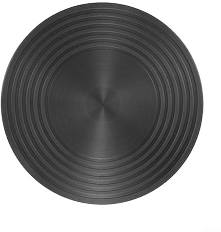Wärmeverteiler-Platte, Aluminiumlegierung, Induktions-Adapter, Induktions-Heizplatte, seitliche rutschfeste Wärmeleitplatte für Glas-Kochgeschirr (20 cm)