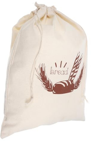 Alipis Wiederverwendbarer Kordel Brotbeutel Aus Baumwolle 40x30cm Eleganter Bäckereibeutel Für Brot Gebäck Und Snacks Umweltfreundlicher Strapazierfähiger Aufbewahrungsbeutel Für